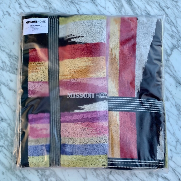 Missoni Home Other - Missoni Home, Homer, 2 PCS Towel Set